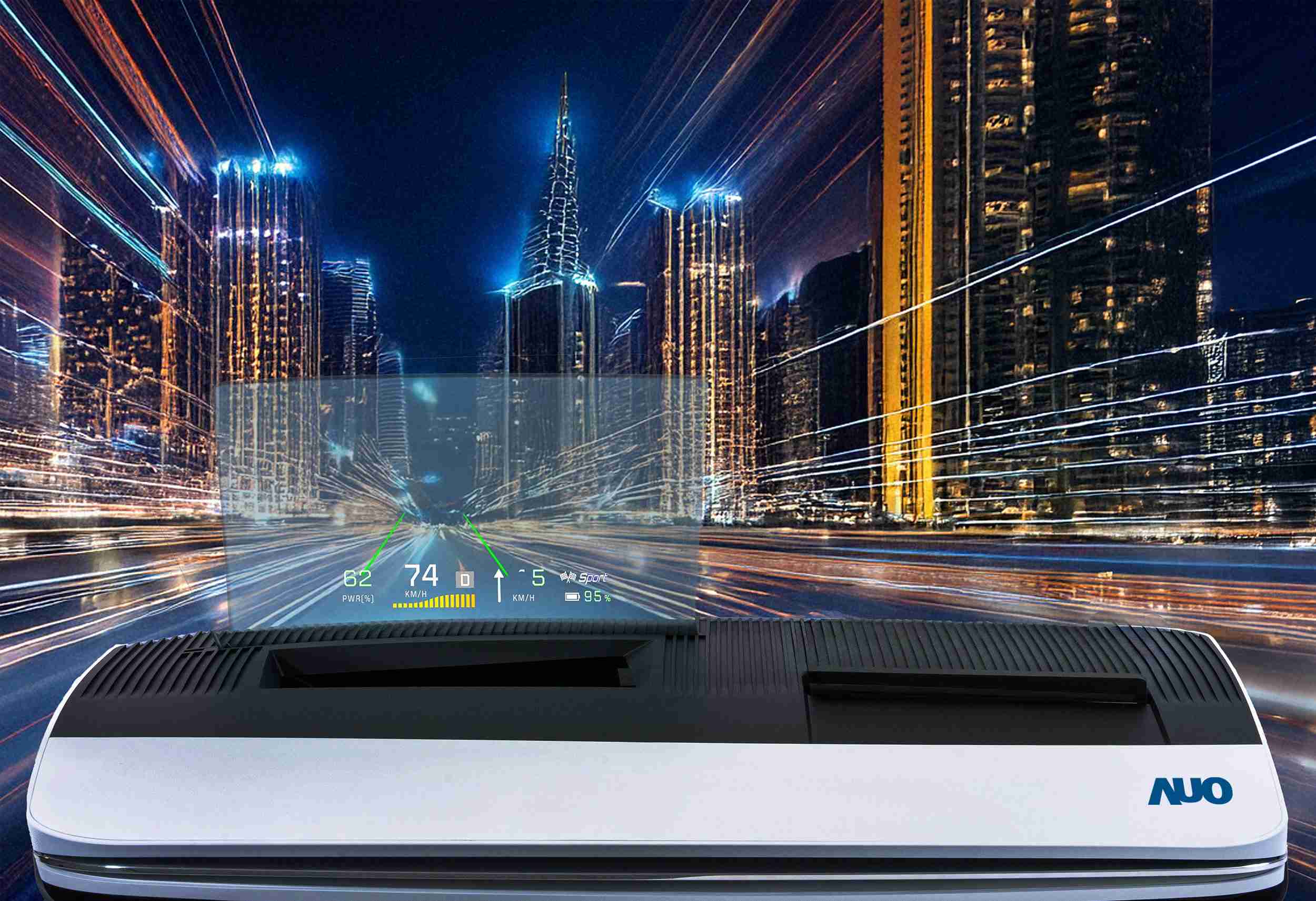 巨星国际推出13吋Micro LED抬头显示器，，，提供高入眼亮度、、高色彩饱和度的显示质量，，，，在阳光下或黑暗中都清晰可见，，并利用Micro LED模块体积小的优势，，解决车用空间有限的痛点